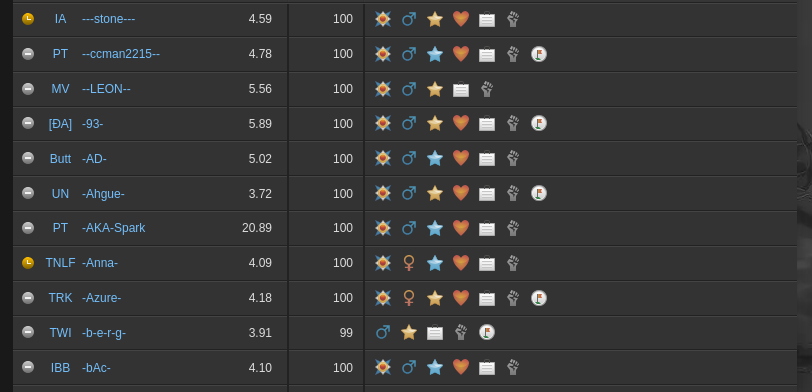 Tornium estimate search